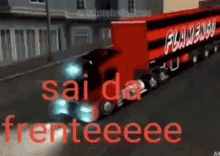 Sai Da Frente Truck GIF - Sai Da Frente Truck Driving GIFs