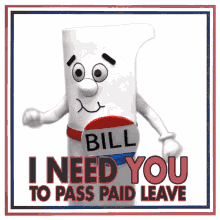 diegodrawsart carecantwait billcostume national caregivers day i need you to pass paid family leave