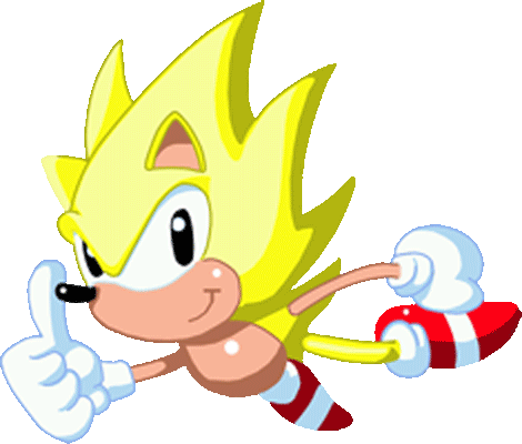 Sonic Thumbs Up Sticker - Sonic Thumbs Up Hair Colors Stickers
