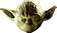 Star Wars Smile Sticker - Star Wars Smile Yoda Stickers