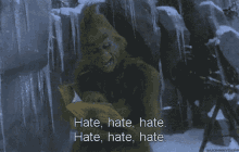 the grinch double hate hate hating loathe