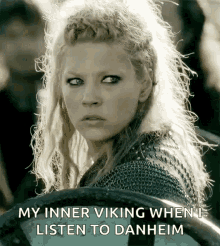 Viking Woman GIF - Viking Woman Feeling Good GIFs