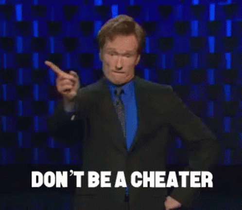 Cheating Cheater GIF - Cheating Cheater Dont Be A Cheater GIFs