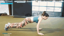 Amouranth Fitness GIF - Amouranth Fitness Rolling GIFs