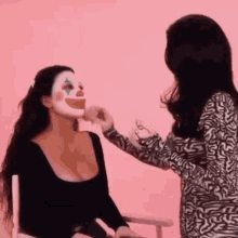 Makeup Makeover GIF - Makeup Makeover Clown GIFs