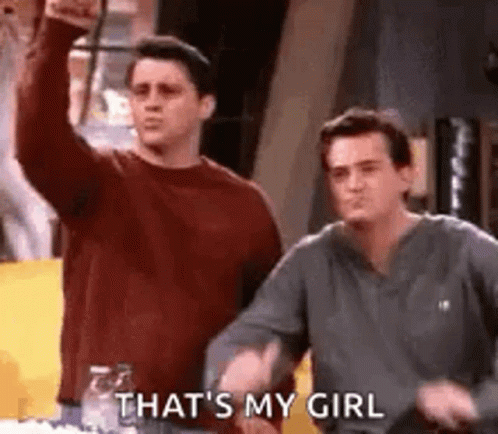 That My Girl Chandler GIF - That My Girl Chandler Joey GIFs