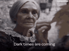 Dark Times Are Coming GIF - Dark Times Are Coming A Discovery Of Witches GIFs