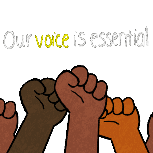 Our Vote Is Essential Our Voice Is Essential Sticker - Our Vote Is Essential Our Voice Is Essential Ballot Stickers