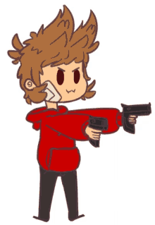tord aiming aiming gun guns