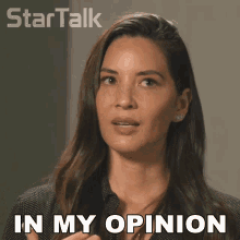 in my opinion olivia munn startalk thats my opinion thats what i think about it in my opinion olivia munn startalk thats my opinion thats what i think about it