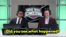 Did You See What Happened GIF - Did You See What Happened Movie Trivia Schmoedown GIFs