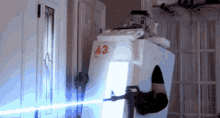 Robot Lasers GIF - Robot Lasers Robot Attack GIFs
