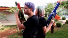 Kel And Laura Gun GIF - Kel And Laura Gun Gun Fight GIFs