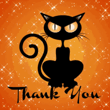 Thank You Halloween GIF - Thank You Halloween Cat GIFs