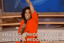 oprah oprah winfrey pointing you get a middle name points