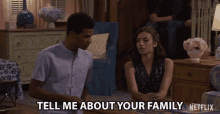 Tell Me About Your Family Soni Bringas GIF - Tell Me About Your Family Soni Bringas Ramona Gibbler GIFs