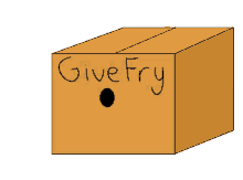 Worm Give Fry GIF - Worm Give Fry Box GIFs