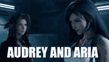 Aria And Audrey Audrey And Aria GIF - Aria And Audrey Audrey And Aria Aerith GIFs