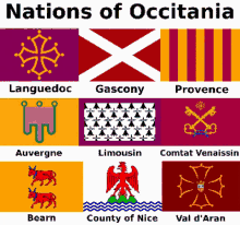 nations of occitania occitanie languedoc gascony gascogne nations of occitania occitanie languedoc gascony gascogne