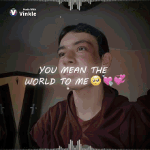 Bobkata Love You Mean The World To Me GIF - Bobkata Love You Mean The World To Me Looking GIFs