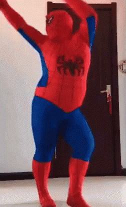蜘蛛侠 跳舞 搞笑 胖子 GIF - Spider Man Dancing Funny GIFs