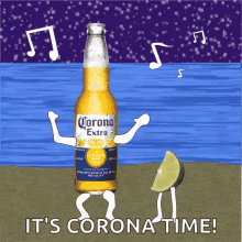 Its Corona Time Party Time GIF - Its Corona Time Party Time Corona GIFs