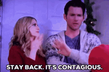 Stay Back GIF - Stay Back Contagious GIFs