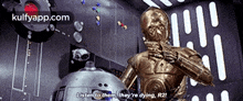 Liston To Them Thay'Re Dying, R2!.Gif GIF - Liston To Them Thay'Re Dying R2! Star Wars GIFs