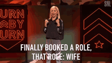 Finally Booked A Role That Role Wife GIF - Finally Booked A Role That Role Wife Wife GIFs