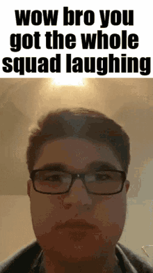 Gaming Man Wow Bro GIF - Gaming Man Wow Bro You Got The Whole Squad Laughing GIFs