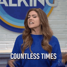 Countless Times Cecily Strong GIF - Countless Times Cecily Strong Saturday Night Live GIFs