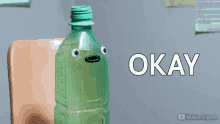 Okay Plastic Bottle GIF - Okay Plastic Bottle Signals GIFs