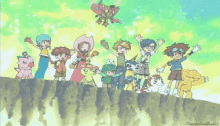 Digimon Team GIF - Digidestined Digimon Digital GIFs
