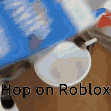 Hop On Roblox GIF - Hop On Roblox Roblox Hop GIFs