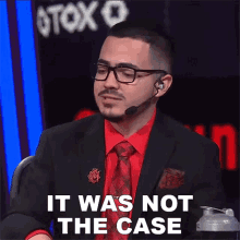 It Was Not The Case Jacob GIF - It Was Not The Case Jacob Not The Same Scenario GIFs