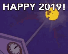 happy new year2019 the simpsons