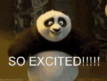 Excited Kungfu GIF - Excited Kungfu Panda GIFs