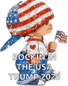 sparkles usa american flag rockin the usa trump2020 sparkles usa american flag rockin the usa trump2020