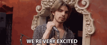 were very excited excited eager encourage vocalist were very excited excited eager encourage vocalist