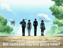 One Piece One Piece Time GIF - One Piece One Piece Time Walk To Arlong Park GIFs
