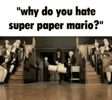 Super Paper Mario Super Paper Mario Twitter GIF - Super Paper Mario Super Paper Mario Twitter Dimentio GIFs