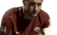 Drinking Francesco Totti Sticker - Drinking Francesco Totti Tired Stickers