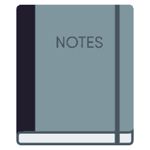 notebook objects joypixels write notes take notes