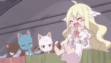 Fairy Tail Happy GIF - Fairy Tail Happy Excited GIFs