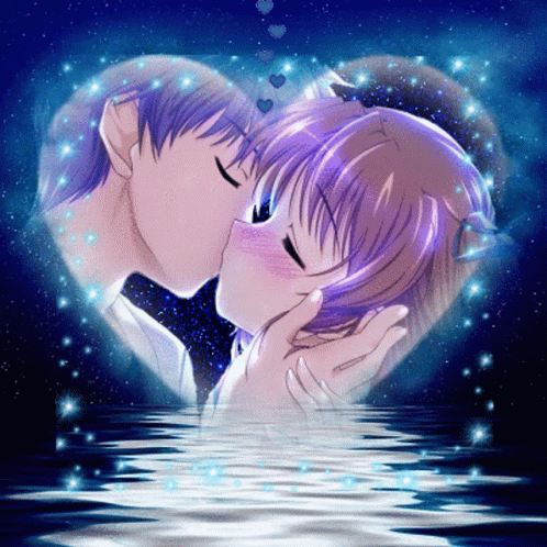 Anime i love you gif