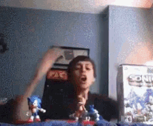Sonic The Hedgehog Super Saiyan GIF - Sonic The Hedgehog Super Saiyan Goku GIFs