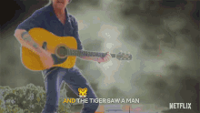 and the tiger saw a man joe exotic i saw a tiger the tiger spotted a man strumming and the tiger saw a man joe exotic i saw a tiger the tiger spotted a man strumming