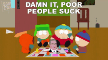 Damn It Poor People Suck Eric Cartman GIF - Damn It Poor People Suck Eric Cartman Kyle Broflovski GIFs