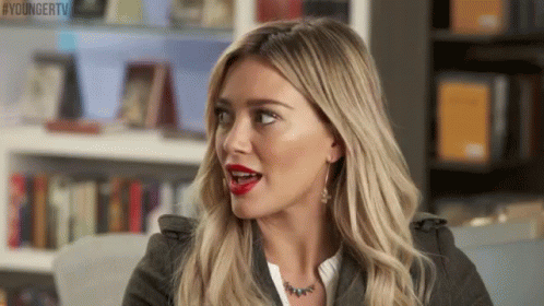 Hilary Shocked GIF - Younger Tv Younger Tv Land GIFs