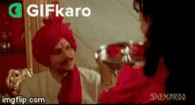 Waving The Arti Gifkaro GIF - Waving The Arti Gifkaro Celebrating Rakhi GIFs